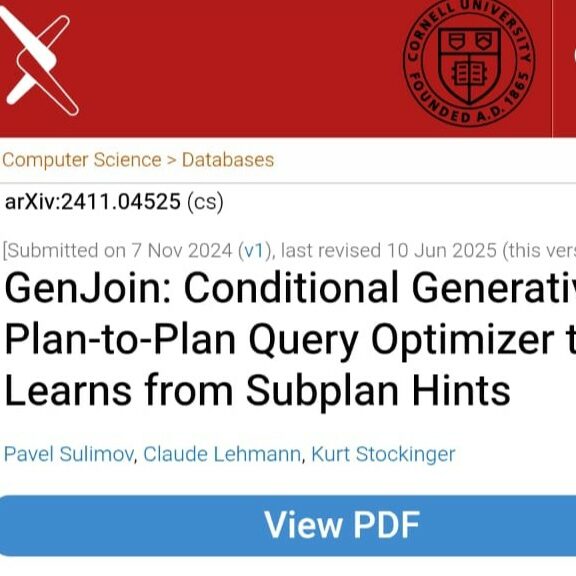 GenJoin: Conditional Generative Plan-to-Plan Query Optimizer that Learns from Subplan Hints